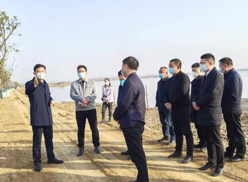 王启武一线督导生态环保项目建设