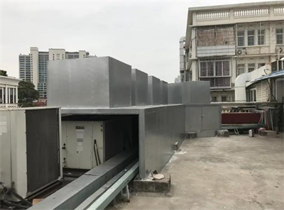 空调机组房减震降噪处理上饶外机噪声噪音共振有什么解决方法