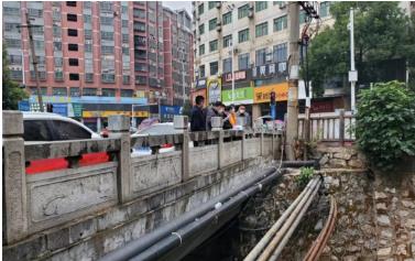 省环科院现场核查株洲市荷塘区 入河排口整治情况