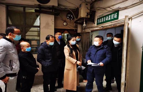 利剑”行动：省生环委办现场核查雁峰区污染防治攻坚战整改任务完成情况