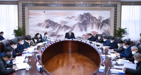 省生态环境厅党组迅速传达学习省两会精神