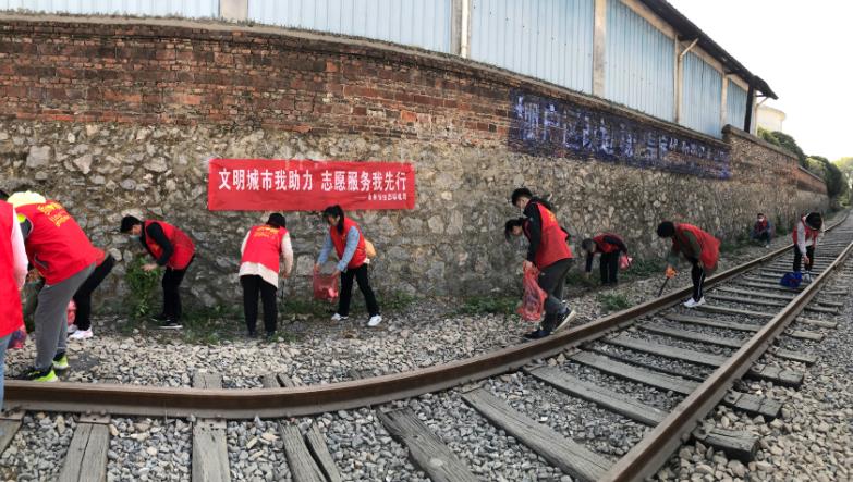 永州市生态环境局深入贯彻“文明城市我助力，志愿服务我先行”