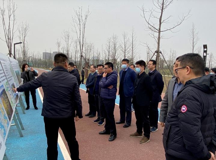 生态环境部调研组来汉调研生态环境导向的开发（EOD）模式项目建设情况