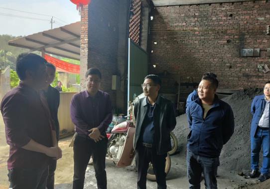 嘉禾县县领导现场调度铸造产业整改工作