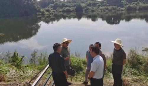 生态环境部长江流域局蒲前超一行来我市开展集中式饮用水水源地督导调研工作